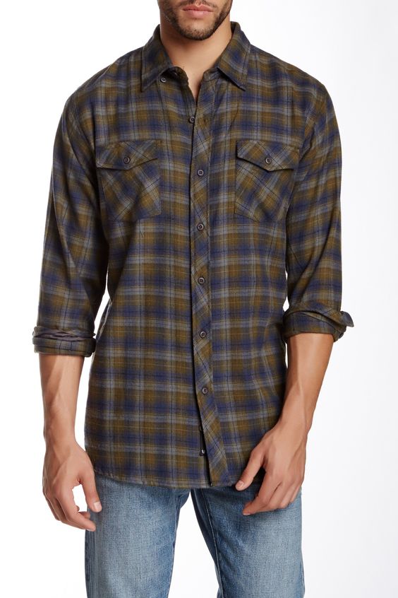 Flannel Shirt & Baggy Jeans Flannel Shirt & Baggy Jeans
